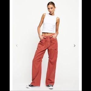 Lioness Miami Vice Pants in RED